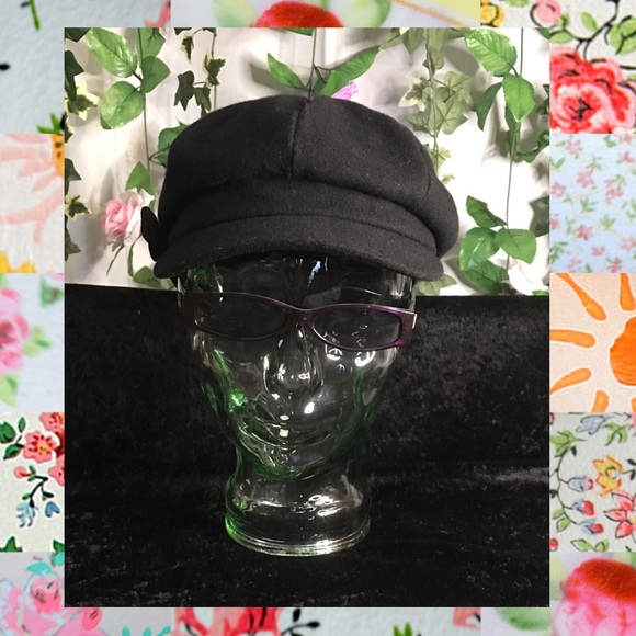 *Miss Understood* Vintage style newsboy/bakers cap - Picture 3 of 9